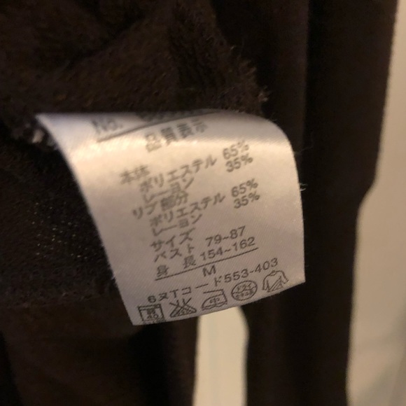 -Gorgeous little brown dress with droopy neckline- - Picture 6 of 6